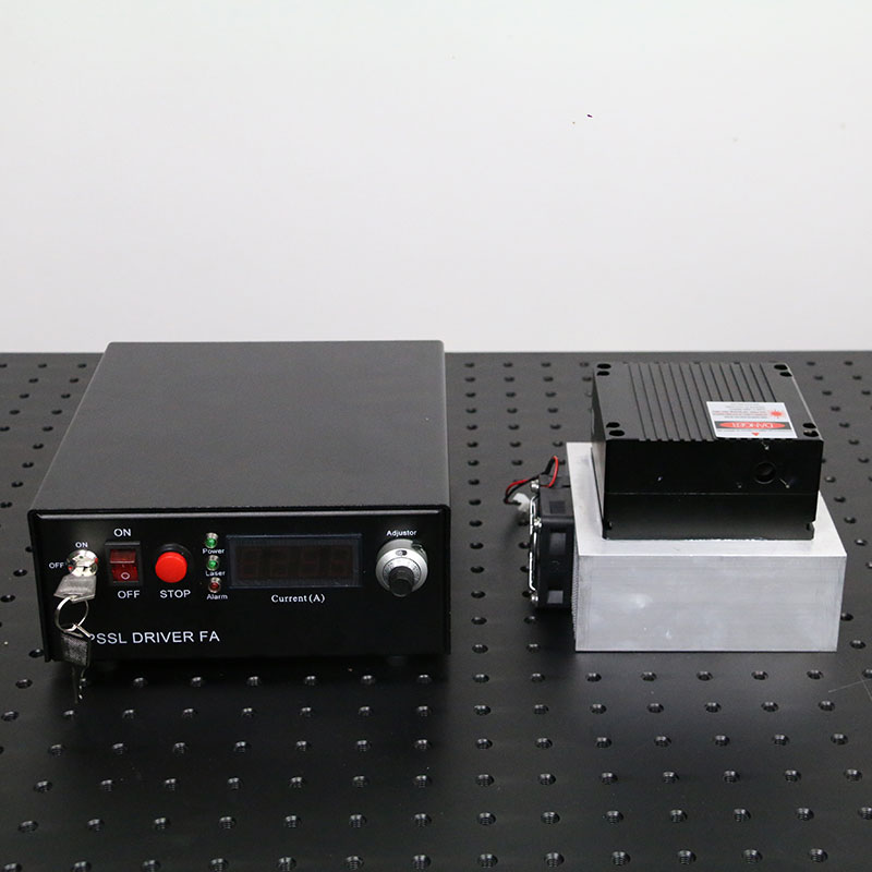 808nm 18W High power IR Semiconductor Laser 0~30khz Analog or TTL